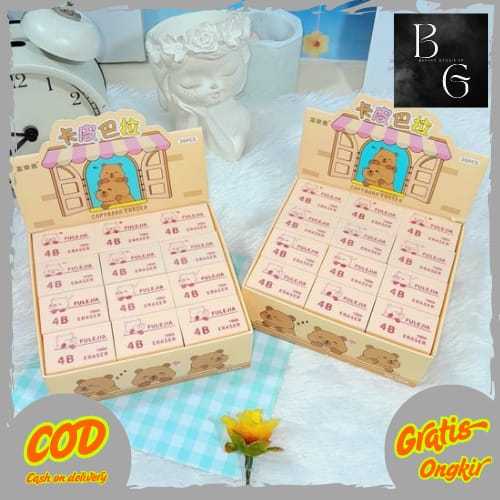 

Penghapus Mini Capybara Super Cute Lucu 1 PCS Warna Soft Pastel Harga Super MURAH / Stip Eraser Capibara Bentuk Kotak Warna Cantik Kualitas Terbaik Stationary Fancy Harga TERMURAH Bisa Grosir dan COD