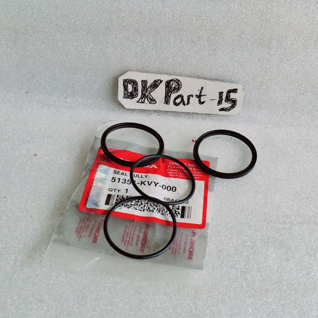 Seal pully KVY Honda Beat Karbu Scoopy Karbu Spacy Karbu Original