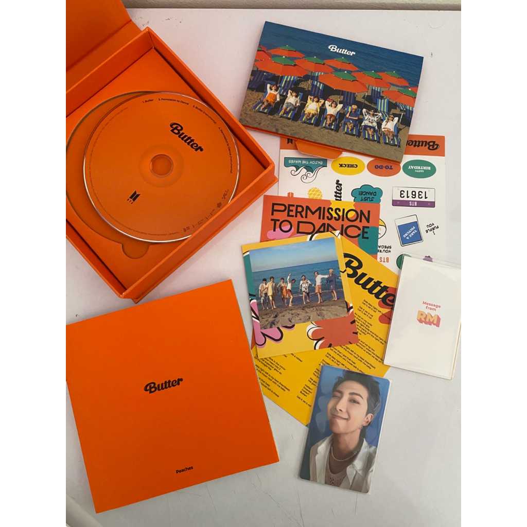 ALBUM BTS BUTTER UNSEALED FULLSET