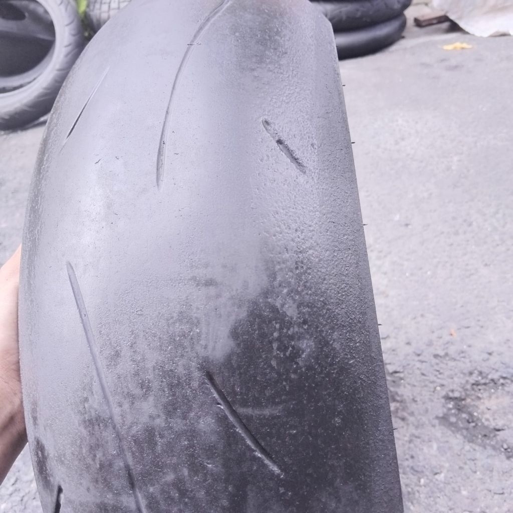 Ban Bekas Moge Dunlop gp unbutean 180 55 17 bukan ukiran atau suntikan