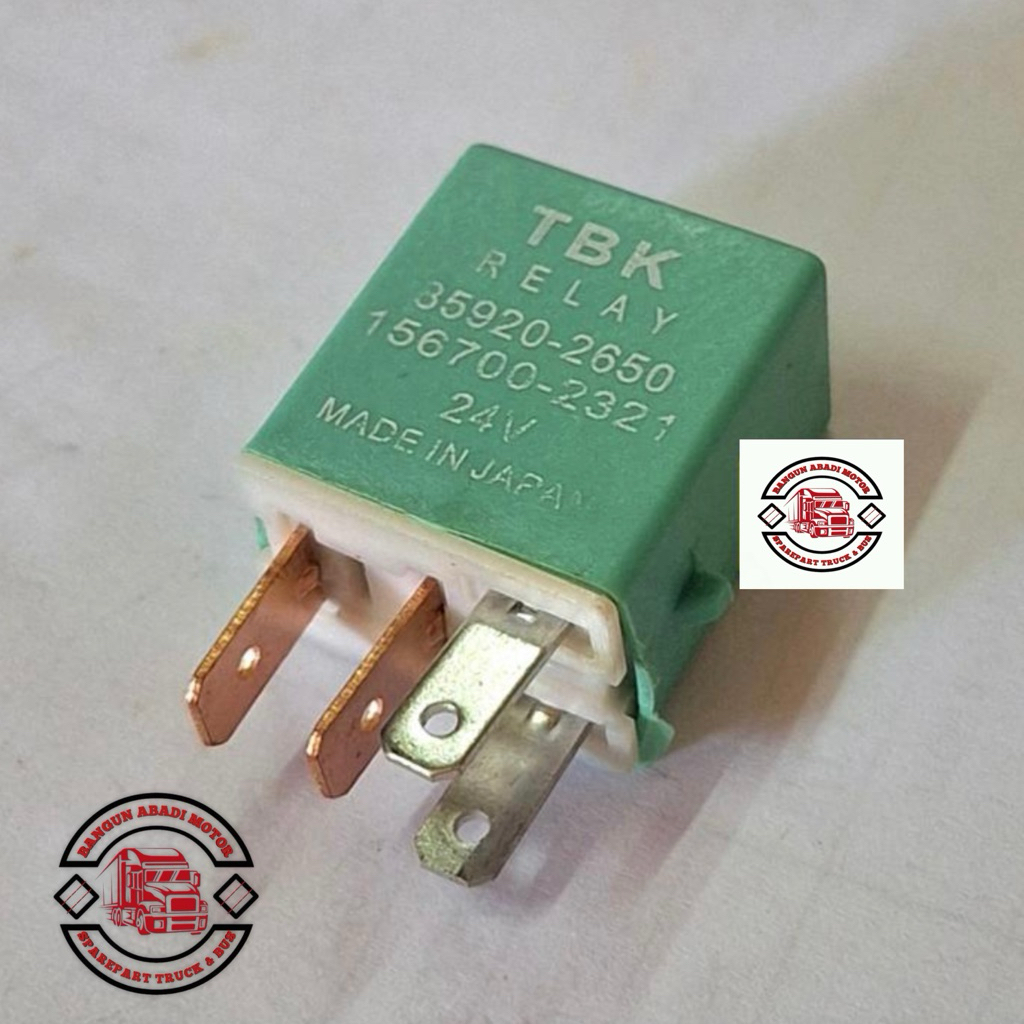 RELAY LAMPU 24V HINO LOHAN KAKI 4 85920-2650