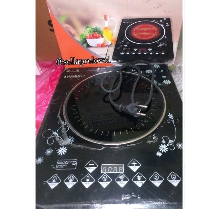 Kompor listrik portabel yang belum pernah digunakan. Boxnya masih lengkap Kondisi kompor 100% baru. 