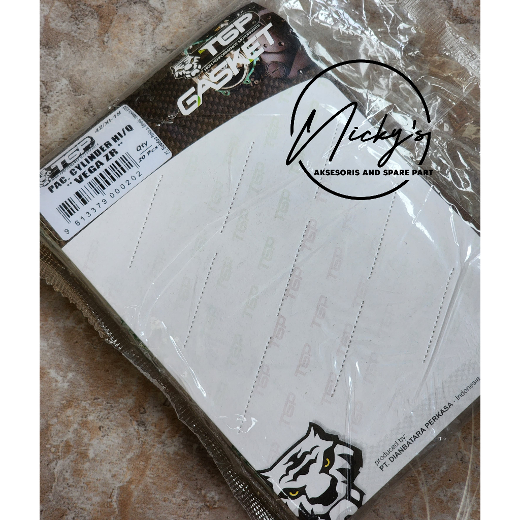 TGP Packing Pac Blok Packing Cylinder Pac Boring Blok Bawah BB Yamaha Vega ZR Vega RR Jupiter Z New 