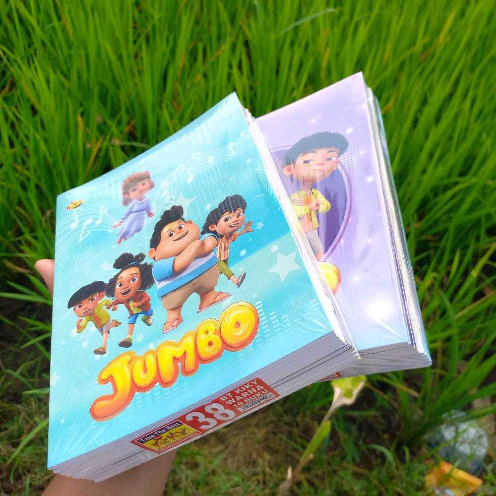 KIKY Buku Tulis Sekolah Warna 38 Lembar (Isi / Pak 10 Buku) / Kiky Motif Lucu