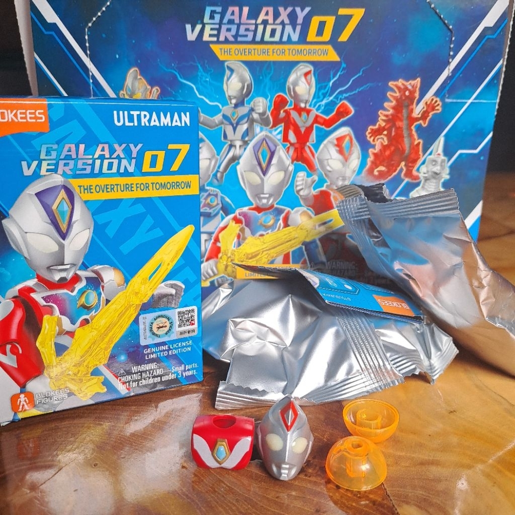 BLOKIS MAINAN ANAK ULTRAMAN GALAXY VERSION O7 DYNA STRONG TYPE
