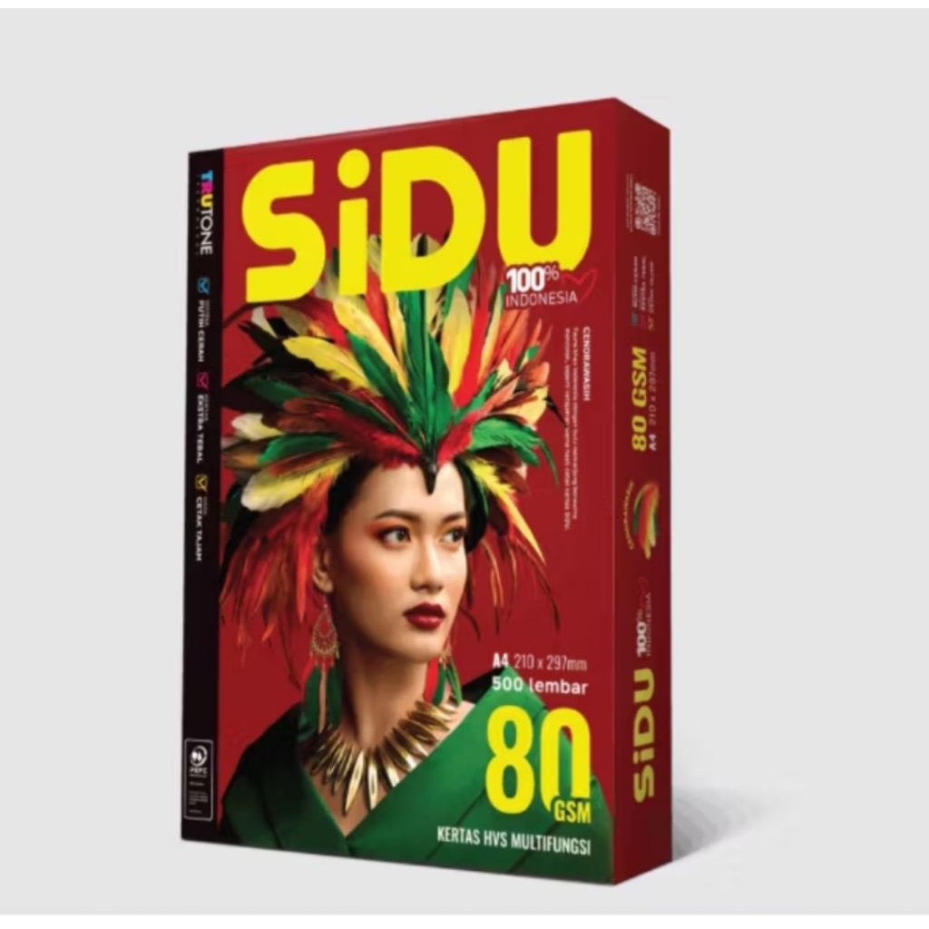 

GROSIR KERTAS HVS SIDU A4 80 GRAM