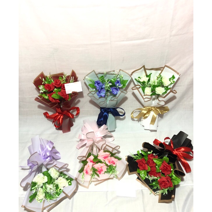 New BUKET BUNGA  BUKET BUNGA PALSU  BUNGA PLASTIK  BUKET HADIAH  HADIAH LAMARAN  BUKET WISUDA  HAMPE