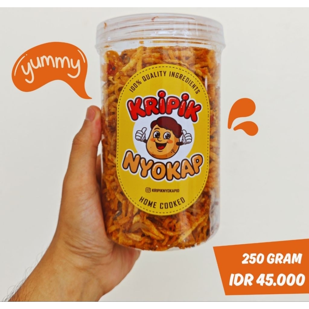 

Kripik Nyokap Kentang Mustofa