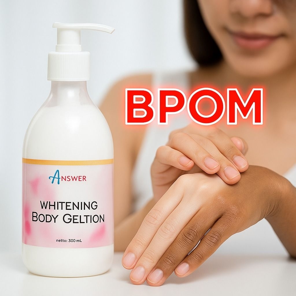 Body Lotion Answer Skin by Rathika66 – Whitening Lotion BPOM Aman untuk Kulit Sensitif – seletika la