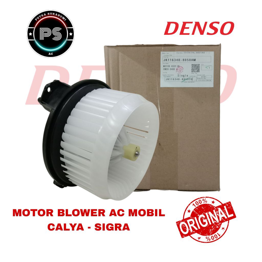 MOTOR BLOWER AC MOBIL ORIGINAL DENSO CALYA SIGRA