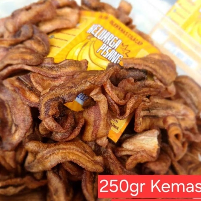 

sale kriuk pisang madu kemasan 250gr premium renyah dan gurih