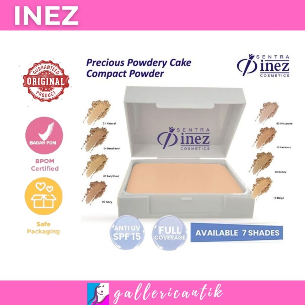 INEZ PRECIOUS POWDERY CAKE REFILL / Inez Bedak Refill