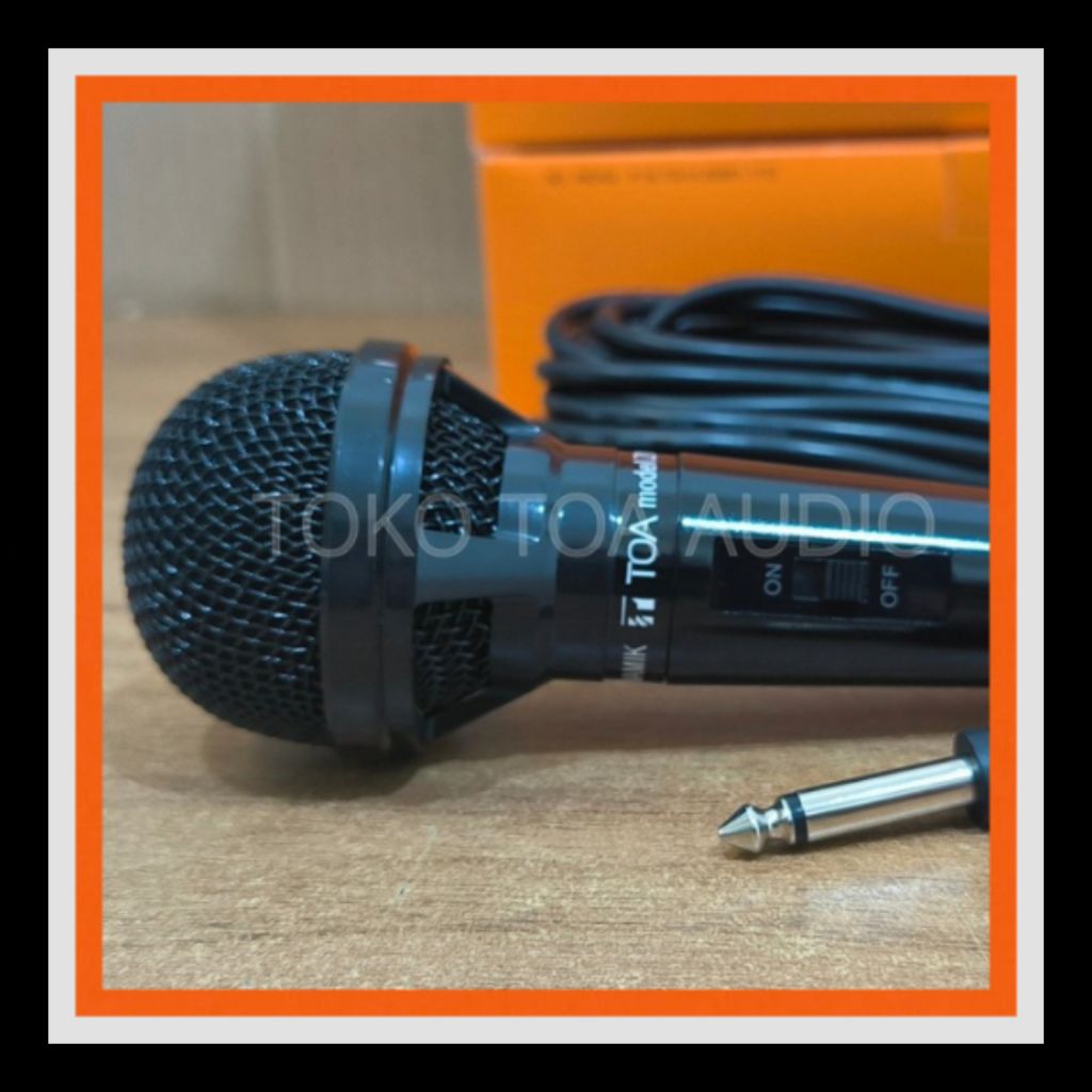 ZM-260 MIC MICROPHONE TOA LABEL ZM 260 MIKROFON ORIGINAL TOA