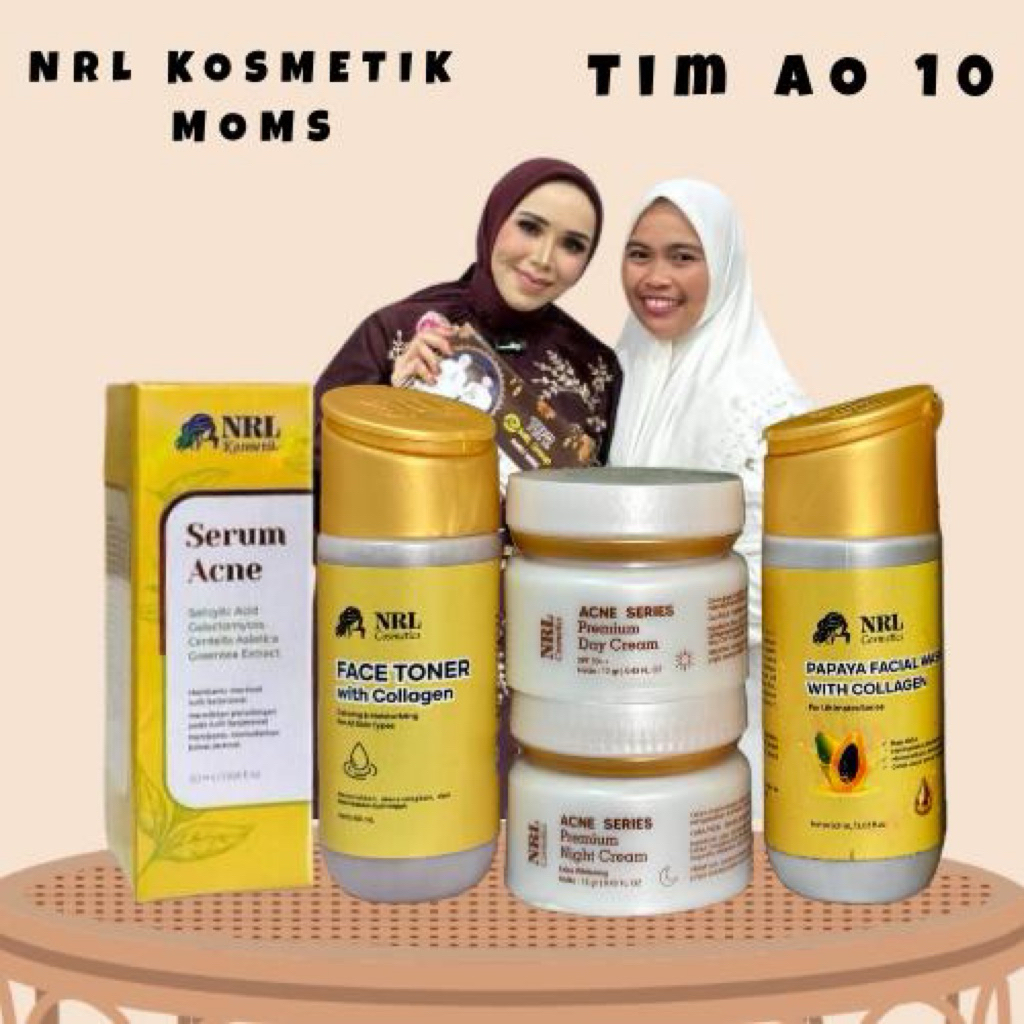 PRODUK LENGKAP CREAM NRL, SERUM ACNE NRL
