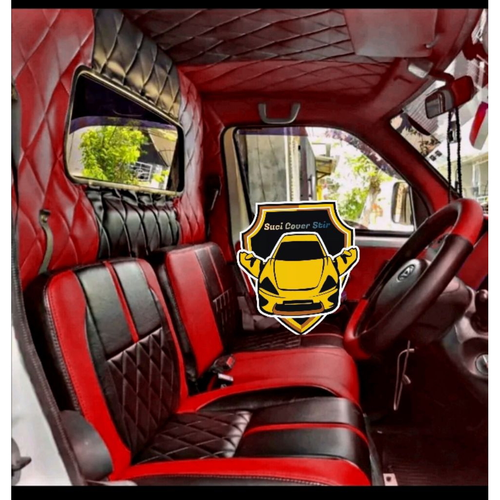 sarung jok mobil grand max pick up + plapon cabin + lapis pintu,l300,carry t120ss,Carry Futura,new c