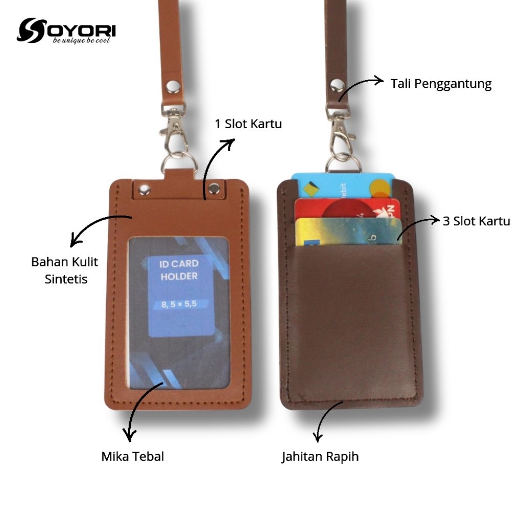 

id card holder lanyard nametag VERSI SID010
