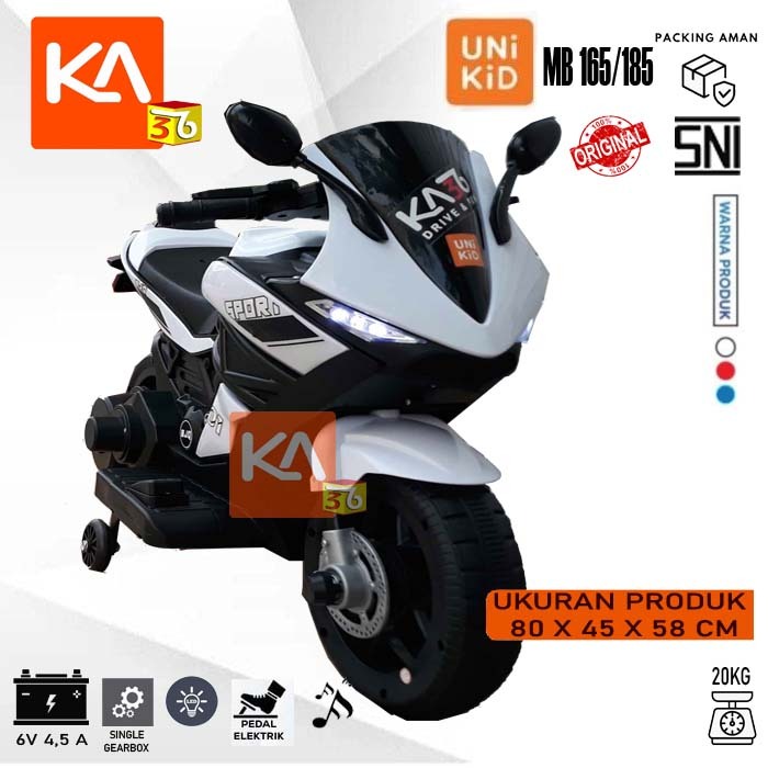 Mainan Motor Aki Anak Unikid MB 165 Sport GP