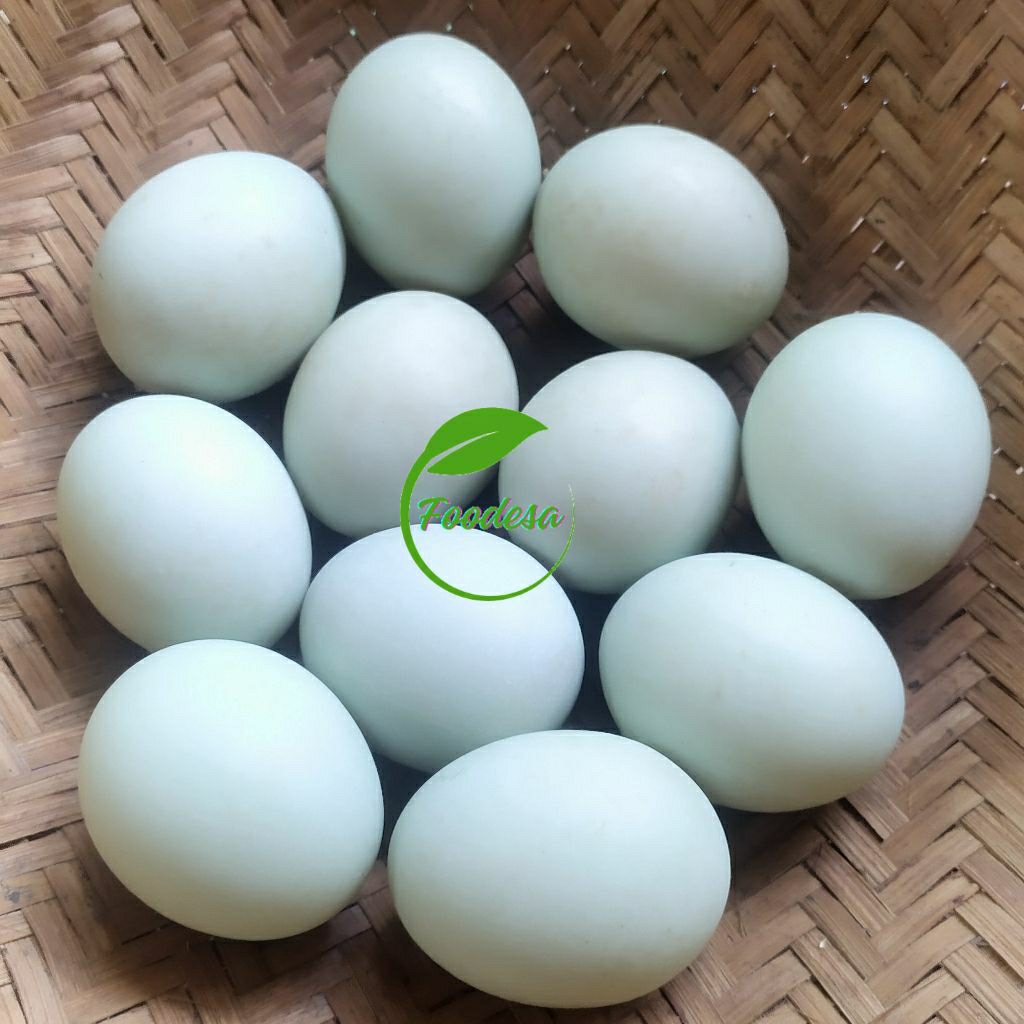 

Telor bebek mentah tawar / Telur bebek mentah