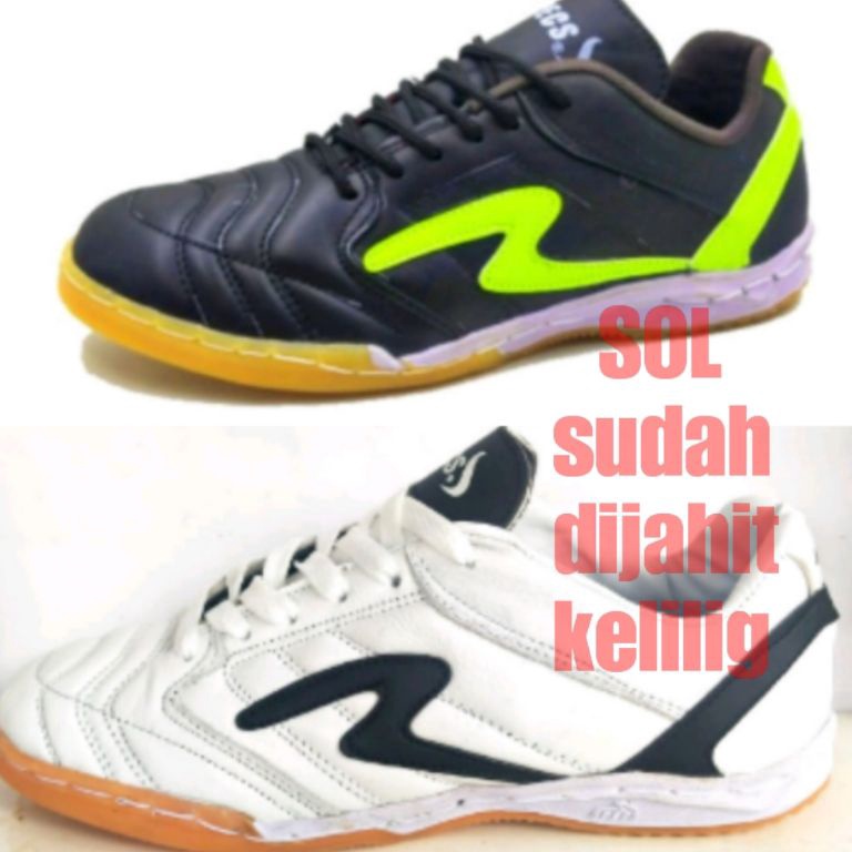 KODE V86C Sepatu Tenis Sepatu Pingpong Sepatu Badminton Sol Sudah Di Jahit Muter