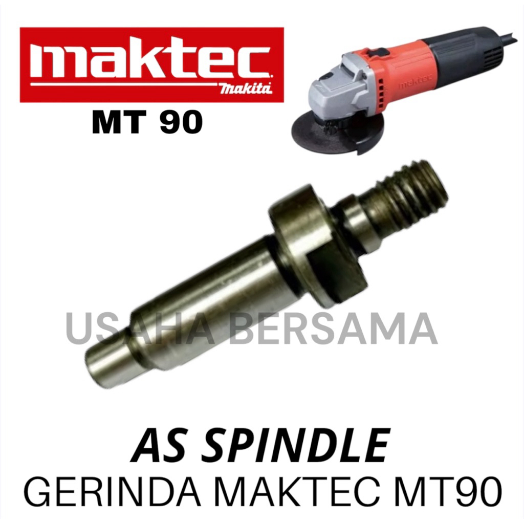 AS spindle spindel mesin gerinda MAKTEC MT90