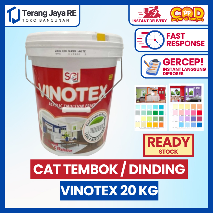 Cat Tembok / Dinding Vinotex 20kg