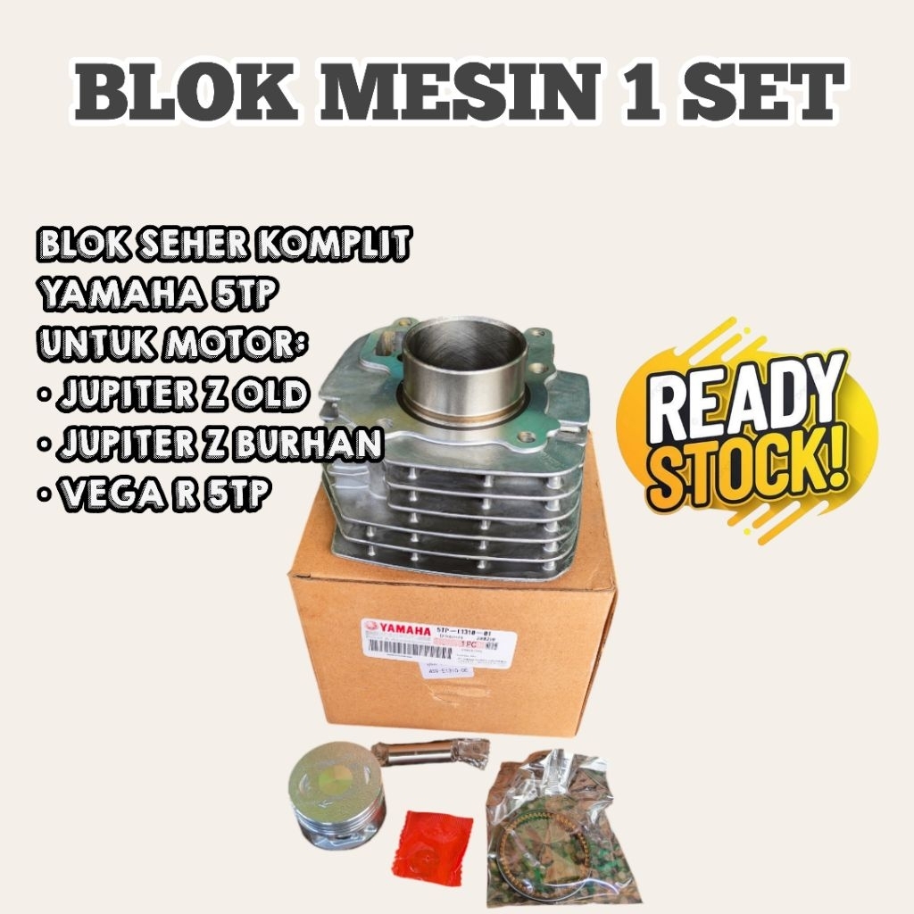 Blok Mesin 5TP Jupiter z Old - Jupiter Z Burhan - Vega R