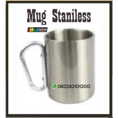 Mug/Gelas/Cangkir Stainless Custom
