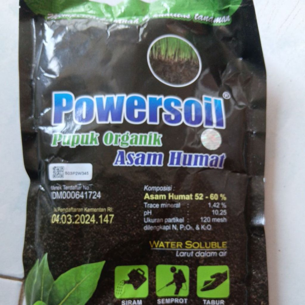 Asam humat power soil