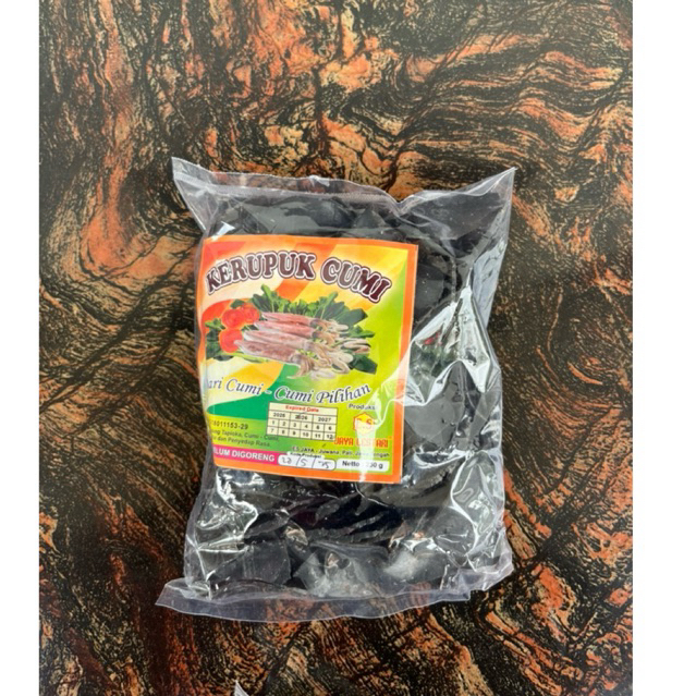 

Kerupuk cumi khas juwana
