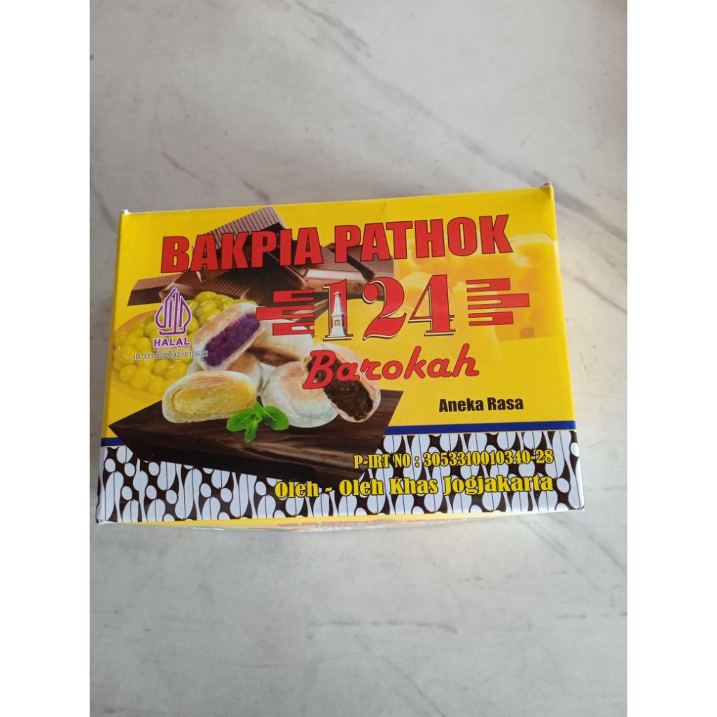 

Bakpia Barokah 124 varian aneka rasa