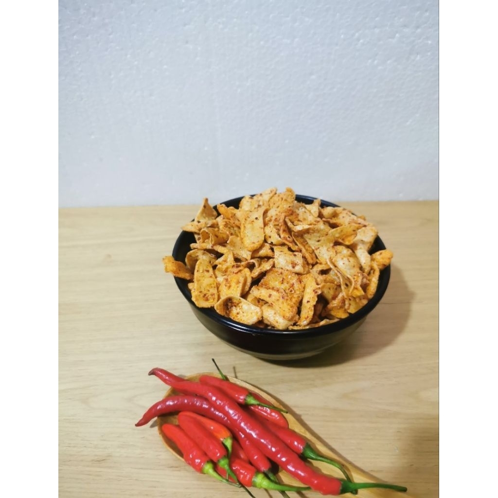 

KERIPIK BASRENG CHILI OIL 1 KG
