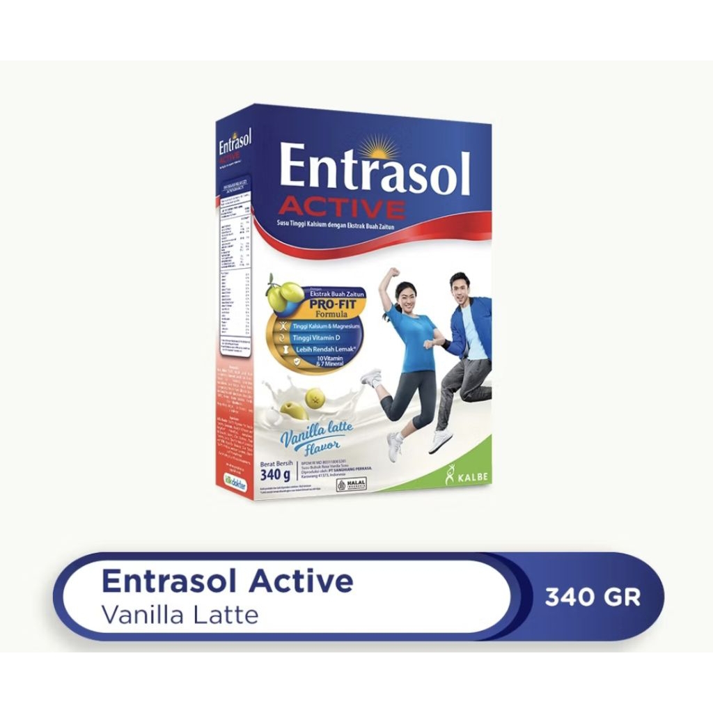 

Entrasol Active Vanilla Latte 340gr