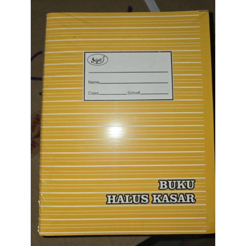 

BUKU TULIS HALUS KASAR SEJATI 50 LEMBAR 10 BUKU BUKU HK SEJATI 50 10 BUKU HALUS KASAR MEREK SEJATI