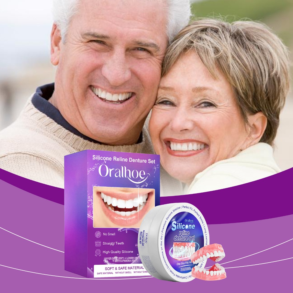 gigi palsu instan atas bawah gigi palsu lepas pasang ideal smile gigi palsu original