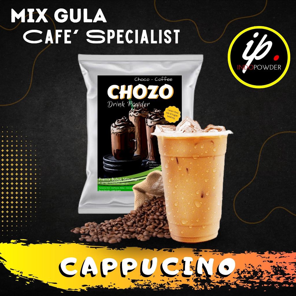 

MAR IP Jakarta - Bubuk Minuman CAPPUCINO 1Kg untuk Cafe, Waralaba, Resto dan Usaha Minuman Kekinian