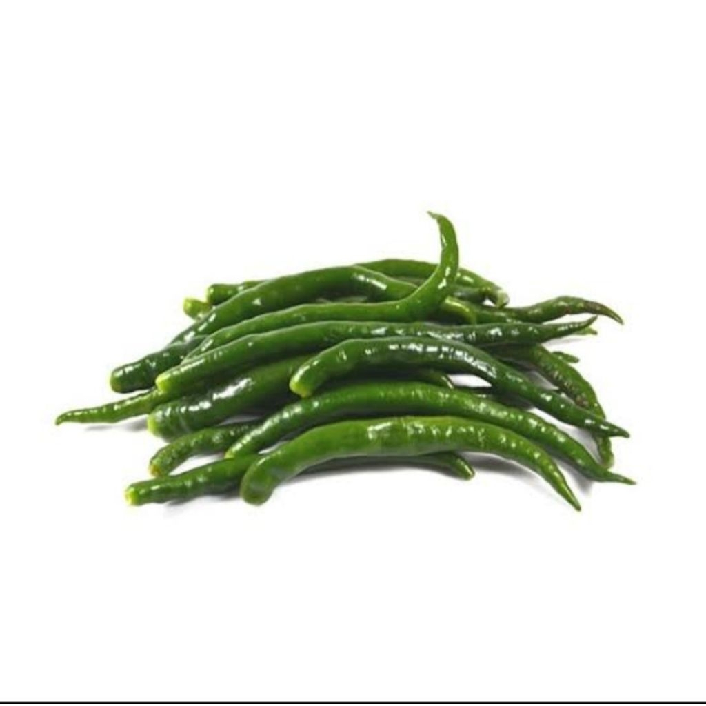 

Cabe Hijau Keriting Petik Fresh Segar