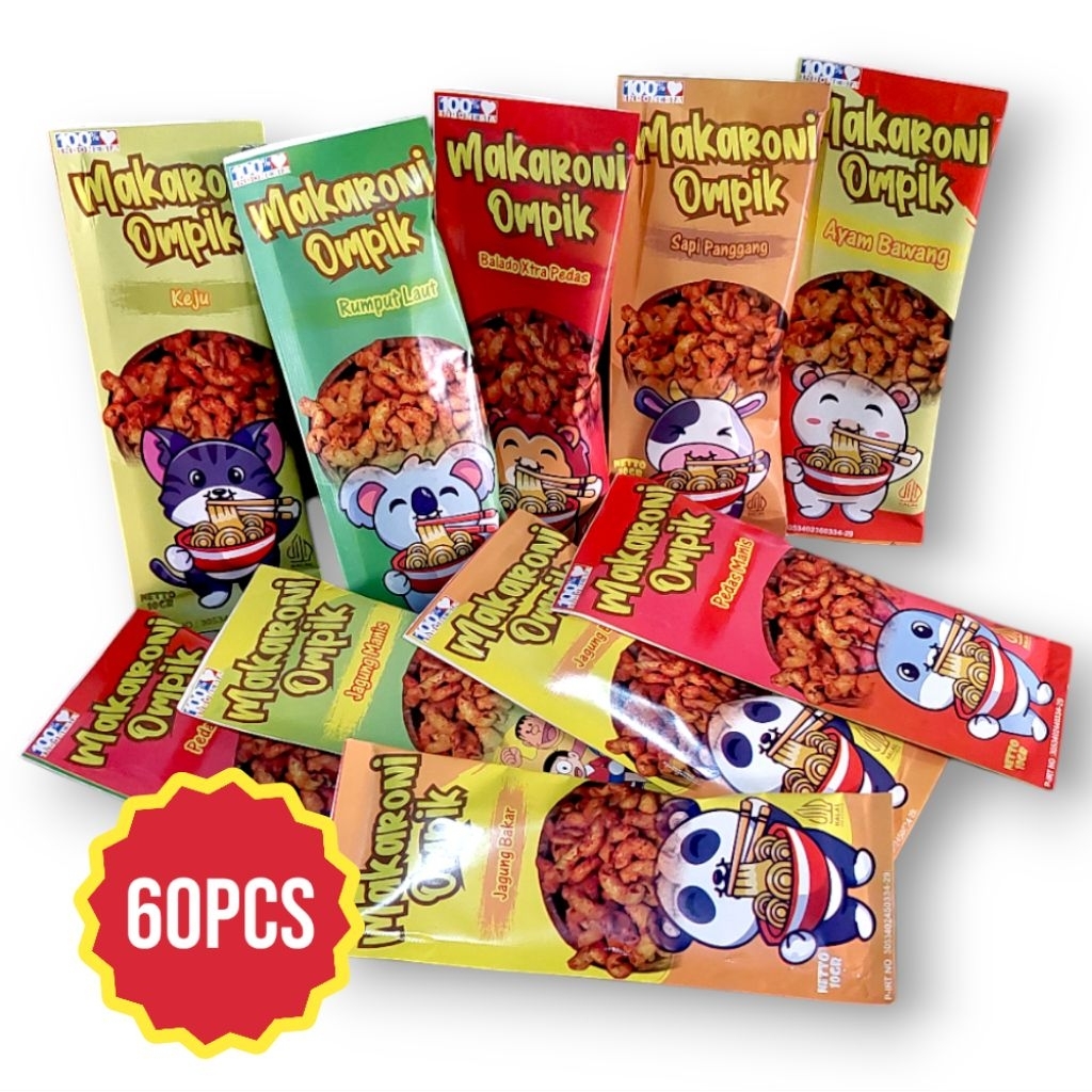 

MAKARONI OMPIK ISI 60PCS
