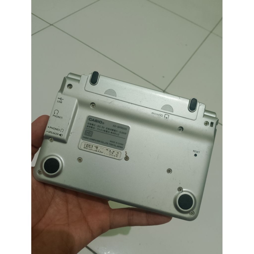 

Casio XD SP9500 second baik nyala