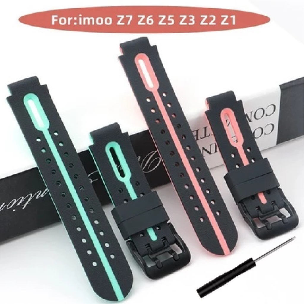 Tali Watch Imoo Strap Jam Tangan Strap Compatible Imoo Z1 Z2 Z3 Z5 Z6 Tali Jam Tangan