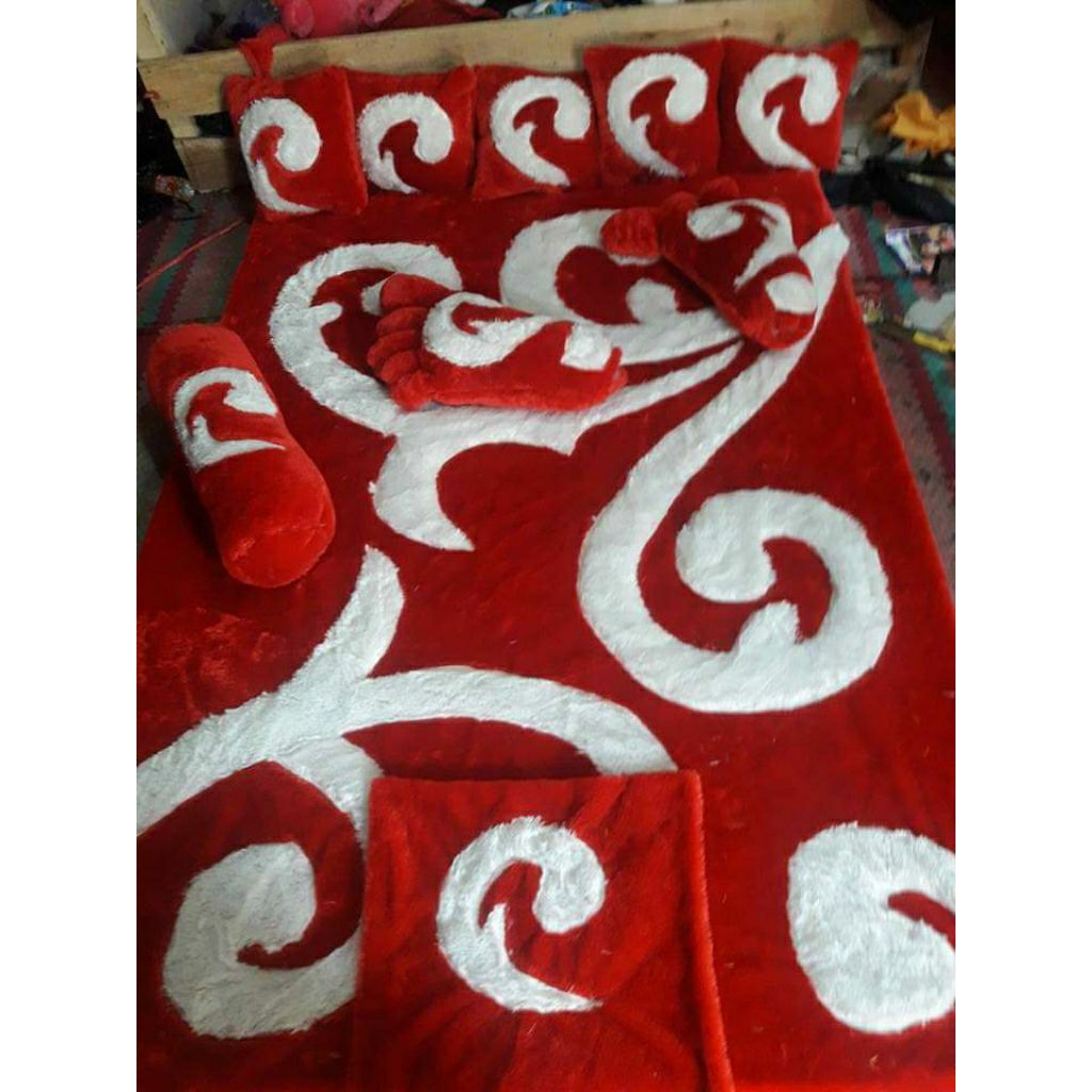 surpet bulu kasur karpet karakter