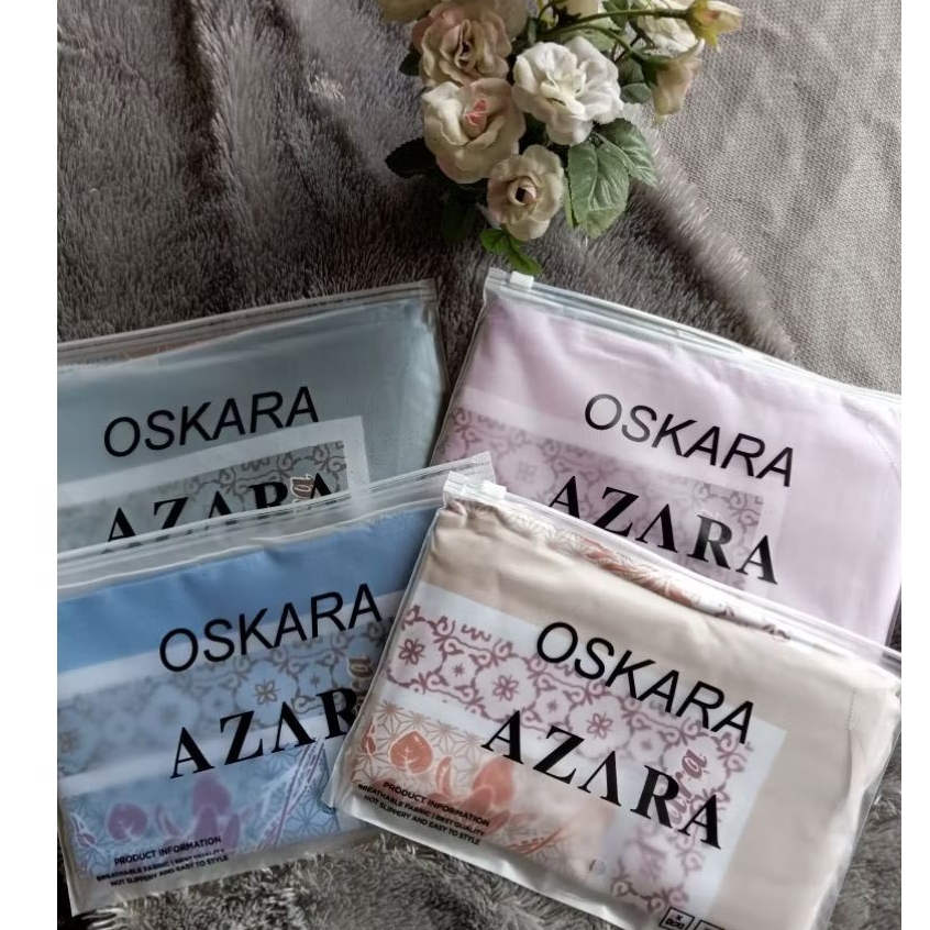 Hijab Azara Oskara Motif Bunga
