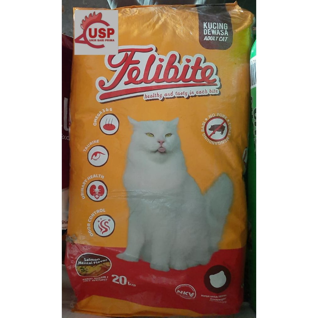 Pakan Kucing FELIBITE SALMON 1 SAK 20 kg