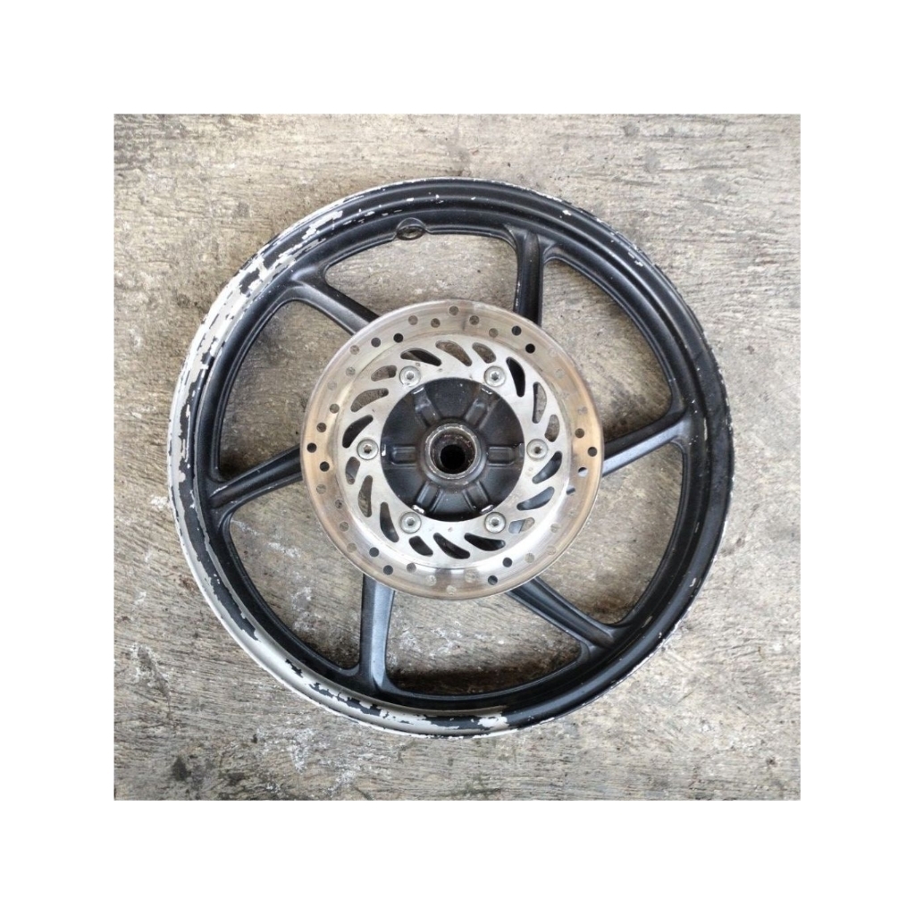 Velg depan Honda CB150R old, Megapro mono,cb verza original copotan bekas