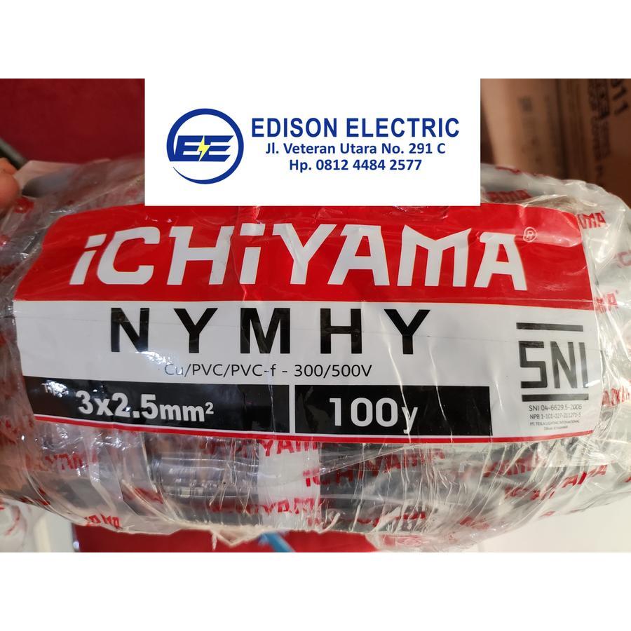 ICHIYAMA Kabel NYYHY / NYMHY 3X2,5 Serabut ICHIYAMA Jual Per Meter 3X2.5 SERABUT