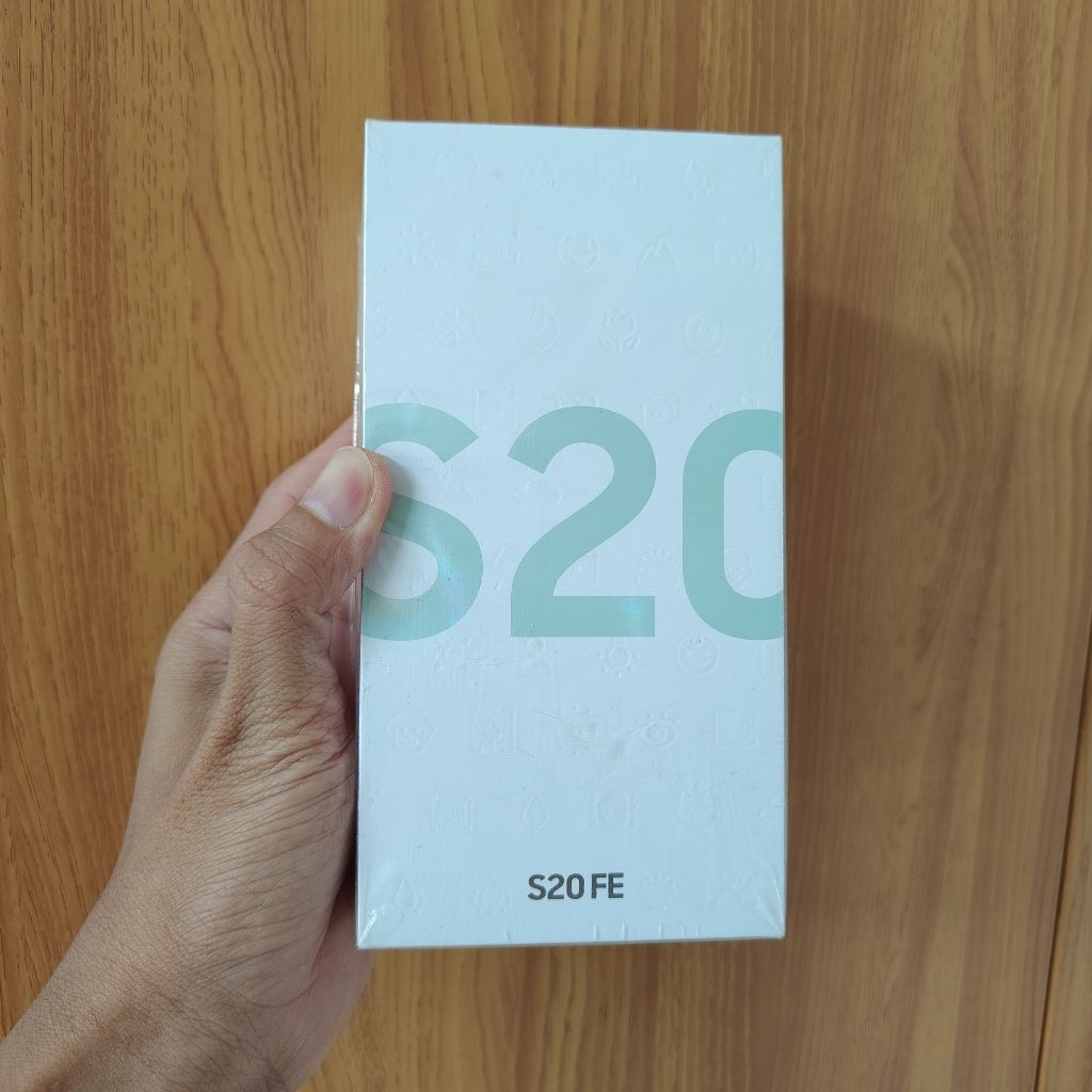 Dus Box Samsung Galaxy S20 FE Cloud Mint Resmi Sein Original Copotan