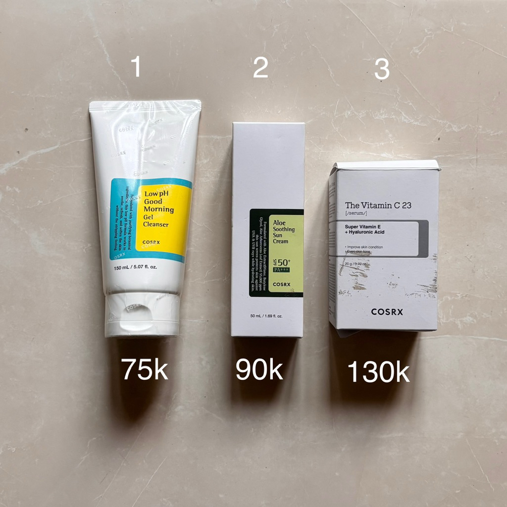 skincare cosrx new dan preloved ori soc1olla