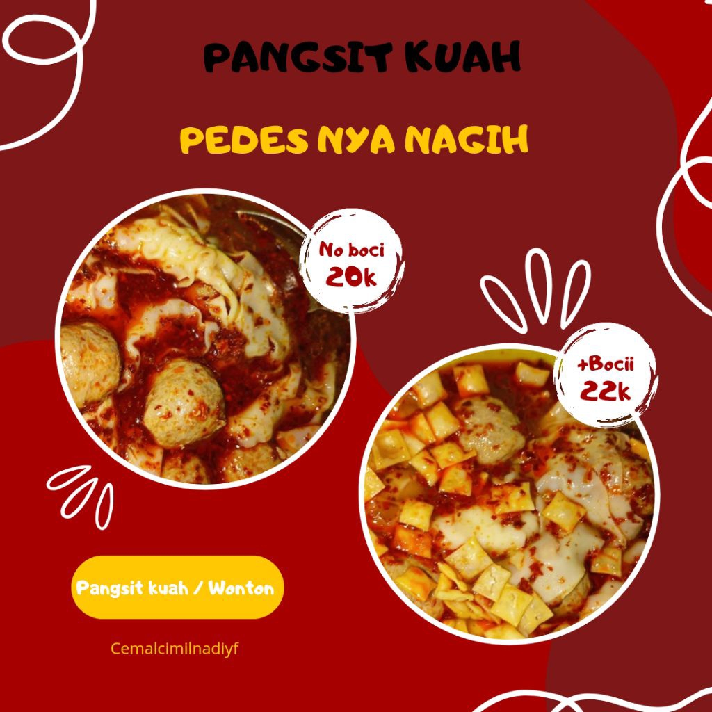 

pangsit kuah/ Wonton pedesnnya gurih