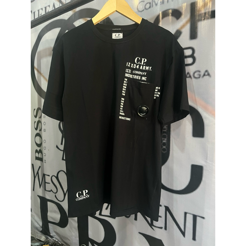 T- Shirt Pocket Lens C.P. Company