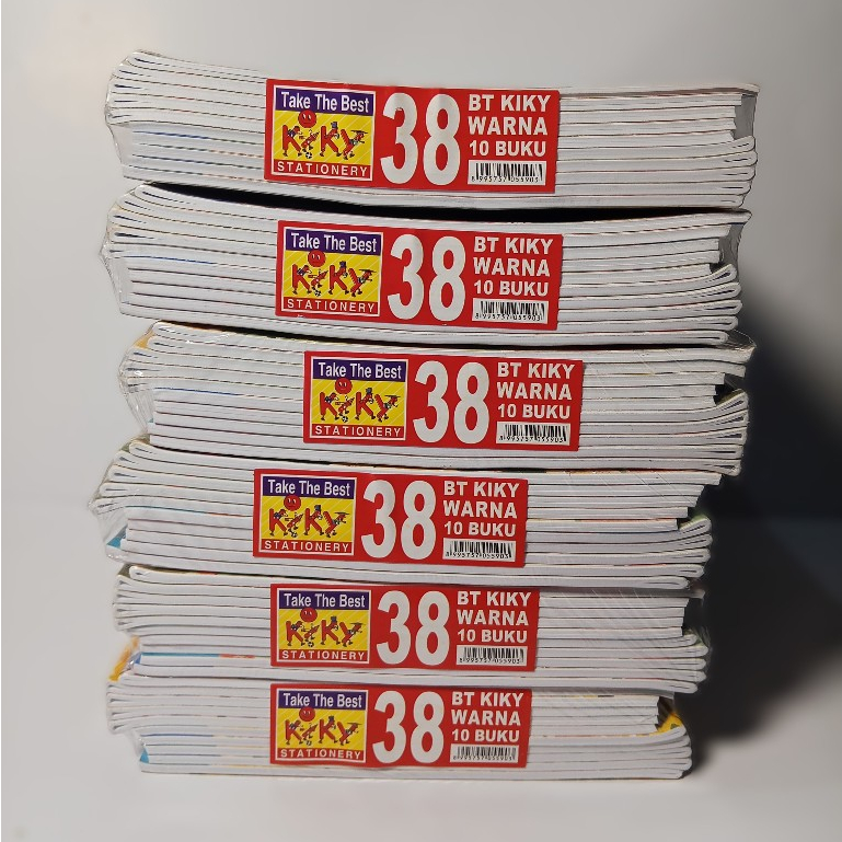 

BUKU TULIS KIKY ISI 38 LEMBAR- 10 BUKU | Buku Sekolah / Kantor