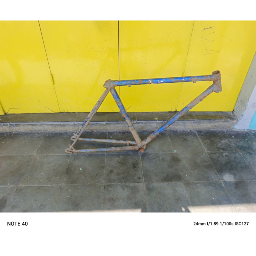 frame sepeda balap 24 entah merk apa antiq no minus